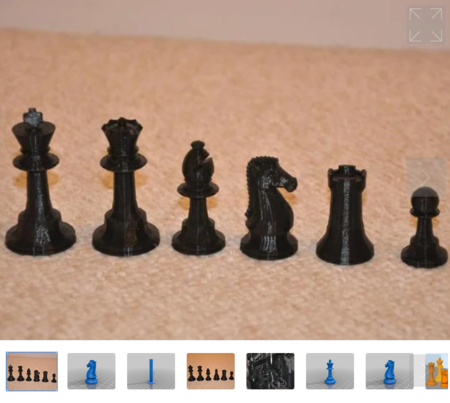 Classic Chess Set from glChess