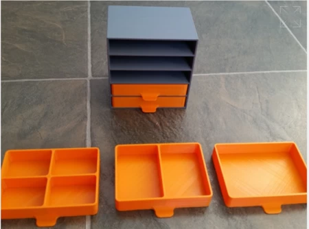  Parts tray drawers  3d model for 3d printers