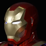  Iron man mark 46-47 helmet  3d model for 3d printers