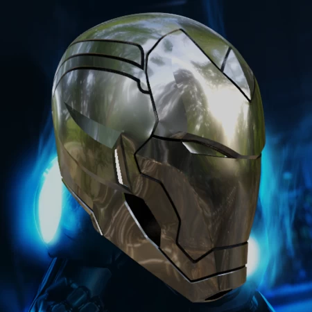 Casco Conceptual Superior Inspirado en Iron Man
