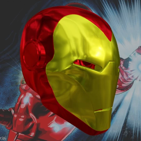 Casco Clásico Inspirado en Iron Man