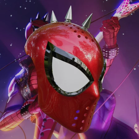 Spider-Punk V2 Inspired Face Shell