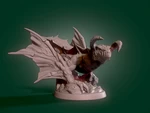  Crawling dragon  3d model for 3d printers