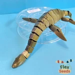 Modelo 3d de Flexi plesiosaurus (impresión en placaiosaurus) para impresoras 3d