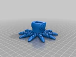 Modelo 3d de Set flexi de calamar y amonita para impresoras 3d
