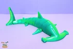 Modelo 3d de Juego de tiburón y martillo flexi para impresoras 3d