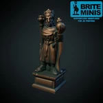 Modelo 3d de Estatua del rey (sin soporte, compatible con fdm)  para impresoras 3d