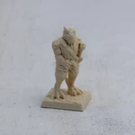  Dragonborn 28mm (supportless, fdm friendly)  3d model for 3d printers