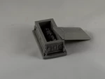 Modelo 3d de  vampiro durmiente (sin soporte, compatible con fdm para impresoras 3d