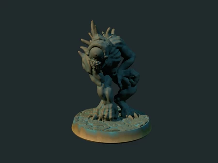 Nothic 28mm (Supportless, FDM-friendly
