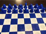  Low poly pokemon chess  3d model for 3d printers