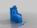 Modelo 3d de Tradicional juego de ajedrez para impresoras 3d