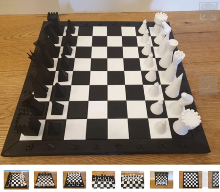 Juego de ajedrez (opcionalmente magnético)