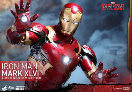 Iron Man Mark 46 Casco (Capitán América Civil War)