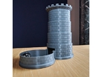  Collapsible dice tower  3d model for 3d printers