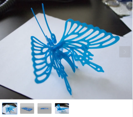 Mariposa 3D Imprimible
