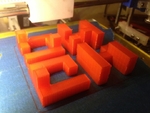 Modelo 3d de Imprimibles de enclavamiento de puzzle #3 - nivel 4 por bram cohen para impresoras 3d