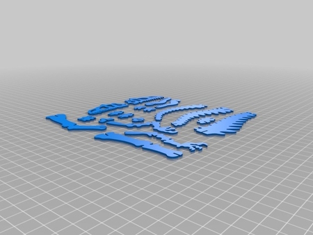 Allosaurus 3d puzzle construction kit   3d model for 3d printers