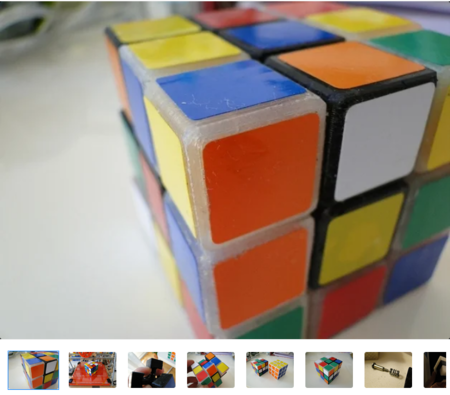 Sin embargo, otro cubo de Rubik