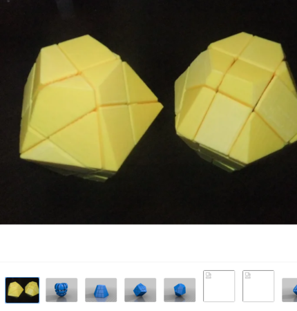 Customizable Rubiks Cube Shapes