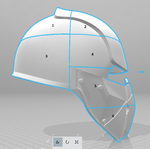 Modelo 3d de Sintetizador de campo casco (fallout 4) para impresoras 3d