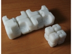 Modelo 3d de Paramétrico de anidación de fidget cubo para impresoras 3d