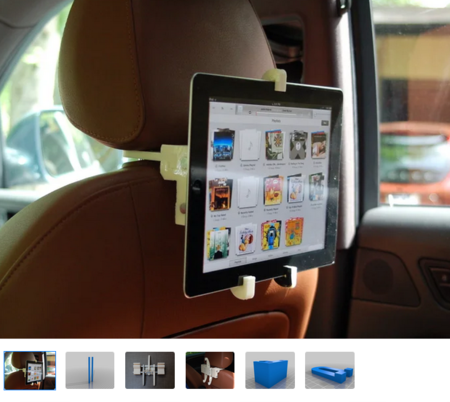 Headrest Mount for iPad Holder