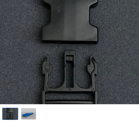 Modelo 3d de Hebilla de cinturón - impresión en 3d de su propio reemplazo para impresoras 3d