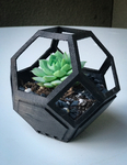  Plantygon - modular geometric stacking planter  3d model for 3d printers