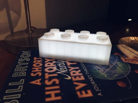 Modelo 3d de Lego luz para impresoras 3d