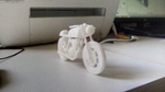 Modelo 3d de Moto cafe racer scalemodel para impresoras 3d