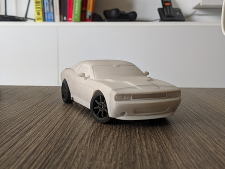 Dodge Challenger Bodie for OpenZ 1:28 RC Chassis V3b