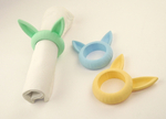  Bunny napkin ring  3d model for 3d printers