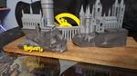 Modelo 3d de La escuela hogwarts de brujería para impresoras 3d