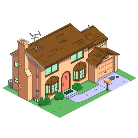 The Simpsons house
