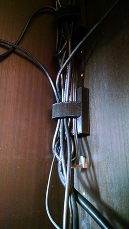 Gestión de Cable de Gancho para Estanterías de Ikea