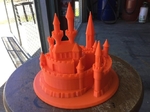 Modelo 3d de Fantástico castillo para impresoras 3d