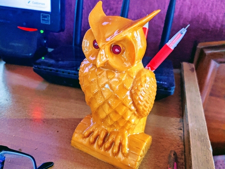  Owl pen holder  3d model for 3d printers