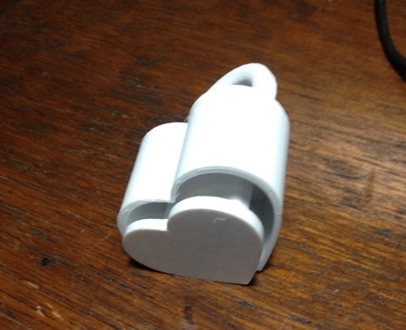  Heart-shaped polvoron mold  3d model for 3d printers
