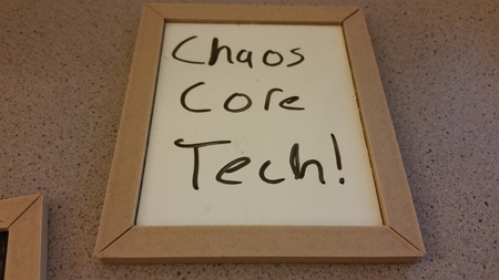  3d printed chalkboard/whiteboard (woodfill borders)  3d model for 3d printers