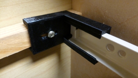 La puerta del armario soporte de diapositivas (paramétrico)