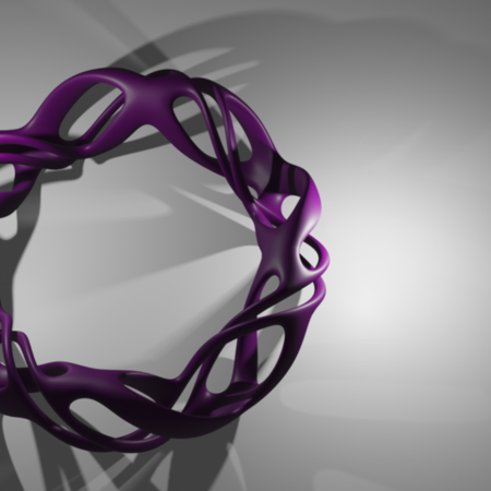 Voronoi style bracelet