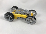  Tabletop tri-mode spring motor rolling chassis  3d model for 3d printers