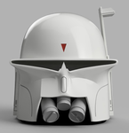 Modelo 3d de Boba fett concepto de casco (star wars) para impresoras 3d
