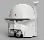 Modelo 3d de Boba fett concepto de casco (star wars) para impresoras 3d