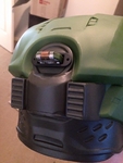  Halo master chief helmet - cortana a.i. chip receiver port  3d model for 3d printers