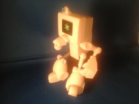 Cymon CyBot posable robot de juguete