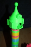  Duplo tower rapunzel / castle - duplo compatible  3d model for 3d printers