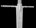 Modelo 3d de The witcher 3 acero de la espada para impresoras 3d