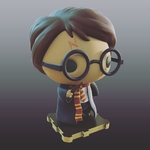  Harry potter!  3d model for 3d printers